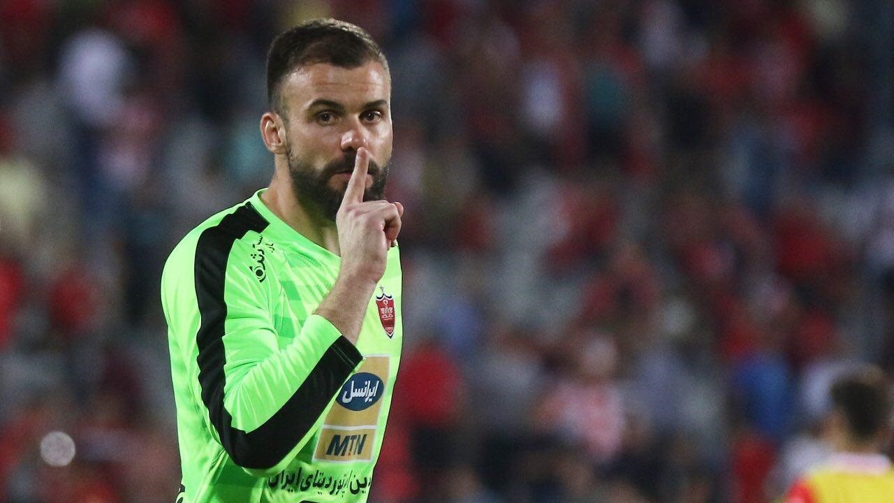رادوشویچ، دروازه بان اول پرسپولیس در لیگ بیستم