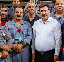 تجلیل از شرکت پتروشیمی نوری به عنوان شرکت برتر در حوزه ی کار و حمایت از حقوق کارگران