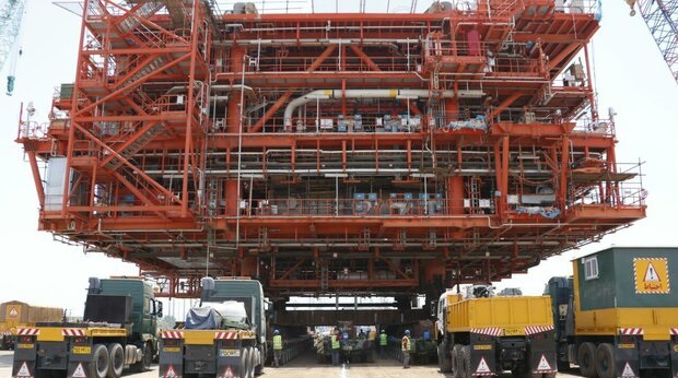 شکست طلسم توسعه فاز ۱۱ پارس جنوبی با عملیات بارگیری جکت سکوی ۱۱B