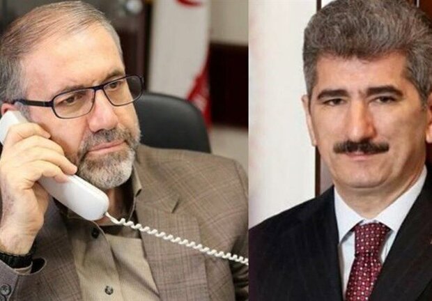 ذوالفقاری در تماس با قائم‌مقام وزارت کشور ترکیه: نیازمند تقویت همکاری‌ها برای مبارزه با عوامل ناامنی در مرز هستیم