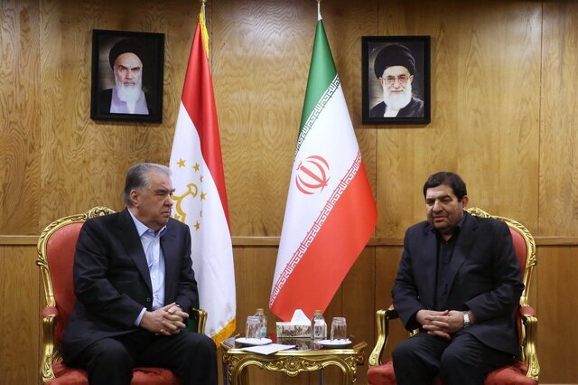 مخبر در دیدار رییس‌جمهور تاجیکستان: توسعه روابط با کشورهای همسو از مهم‌ترین دستاوردهای شهید رییسی بود